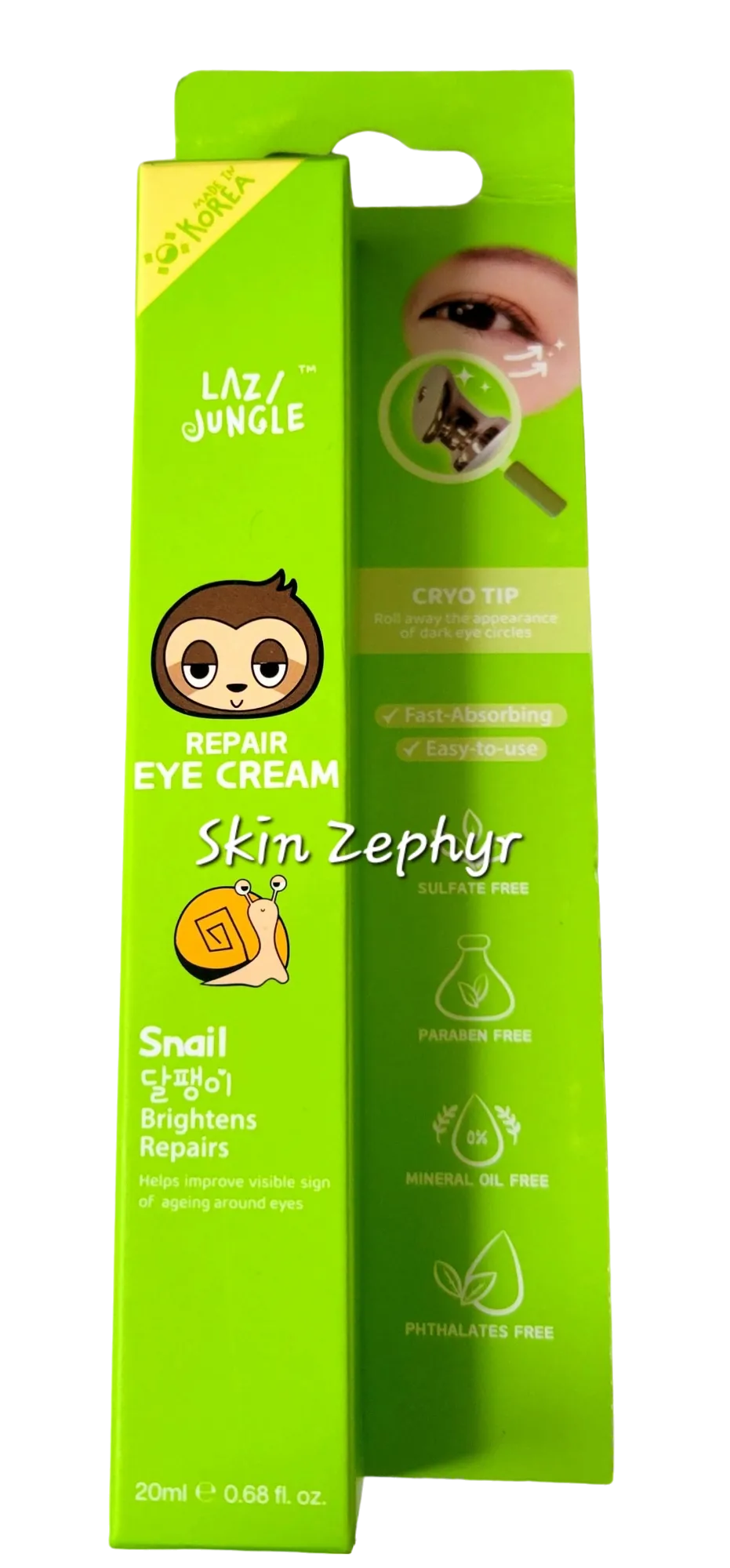 Lazy Jungle Repair Snail Eye Cream