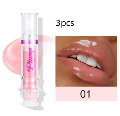 Lip Plumping Booster - New Tube Lip Rich Lip Color - Slightly Spicy Lip Honey, Lip Gloss Mirror Finish, Liquid Lipstick.