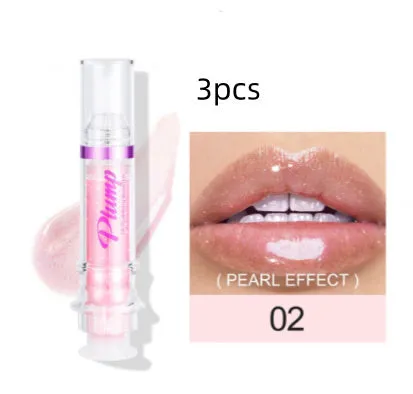 Lip Plumping Booster - New Tube Lip Rich Lip Color - Slightly Spicy Lip Honey, Lip Gloss Mirror Finish, Liquid Lipstick.