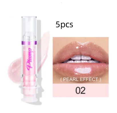 Lip Plumping Booster - New Tube Lip Rich Lip Color - Slightly Spicy Lip Honey, Lip Gloss Mirror Finish, Liquid Lipstick.