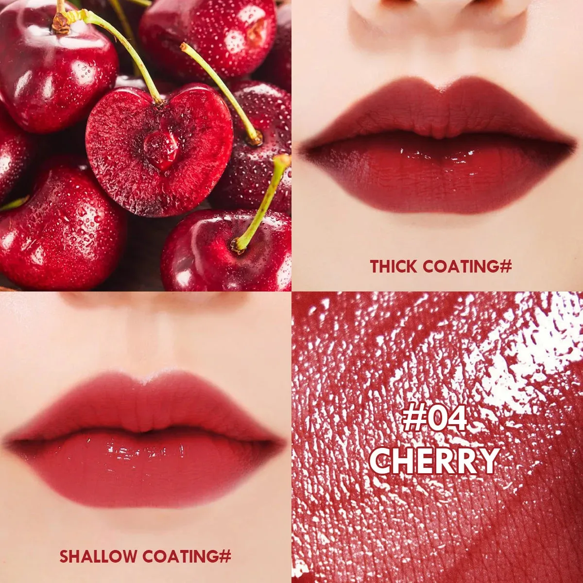 Lip Stain Waterproof Dual-use - Achieve a Natural Effect on Lips, Eyes, and Cheeks with this Liquid Lip Tint. Perfect for Beauty Lips, Cosmetics, and Lip Gloss.