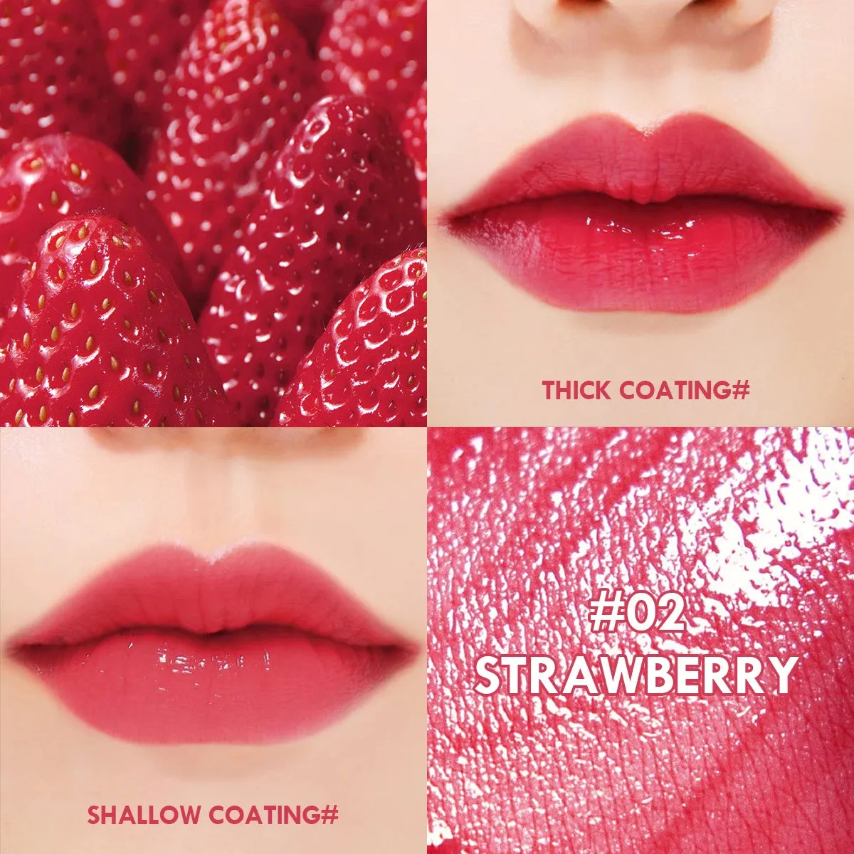 Lip Stain Waterproof Dual-use - Achieve a Natural Effect on Lips, Eyes, and Cheeks with this Liquid Lip Tint. Perfect for Beauty Lips, Cosmetics, and Lip Gloss.