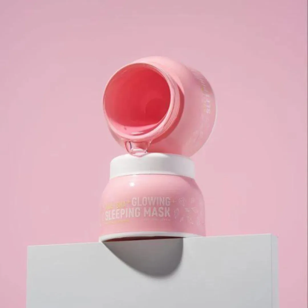 Look At Me Glowing Sleeping Mask AHA  BHA 100ml