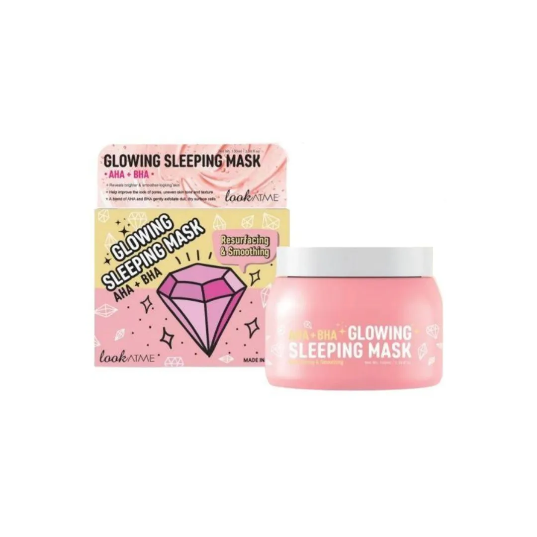 Look At Me Glowing Sleeping Mask AHA  BHA 100ml