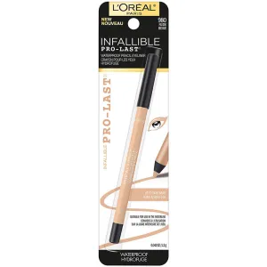 L'OREAL - Infallible, Pro-Last Waterproof Pencil Eyeliner, Nude - 0.042 oz. (1.2 g)