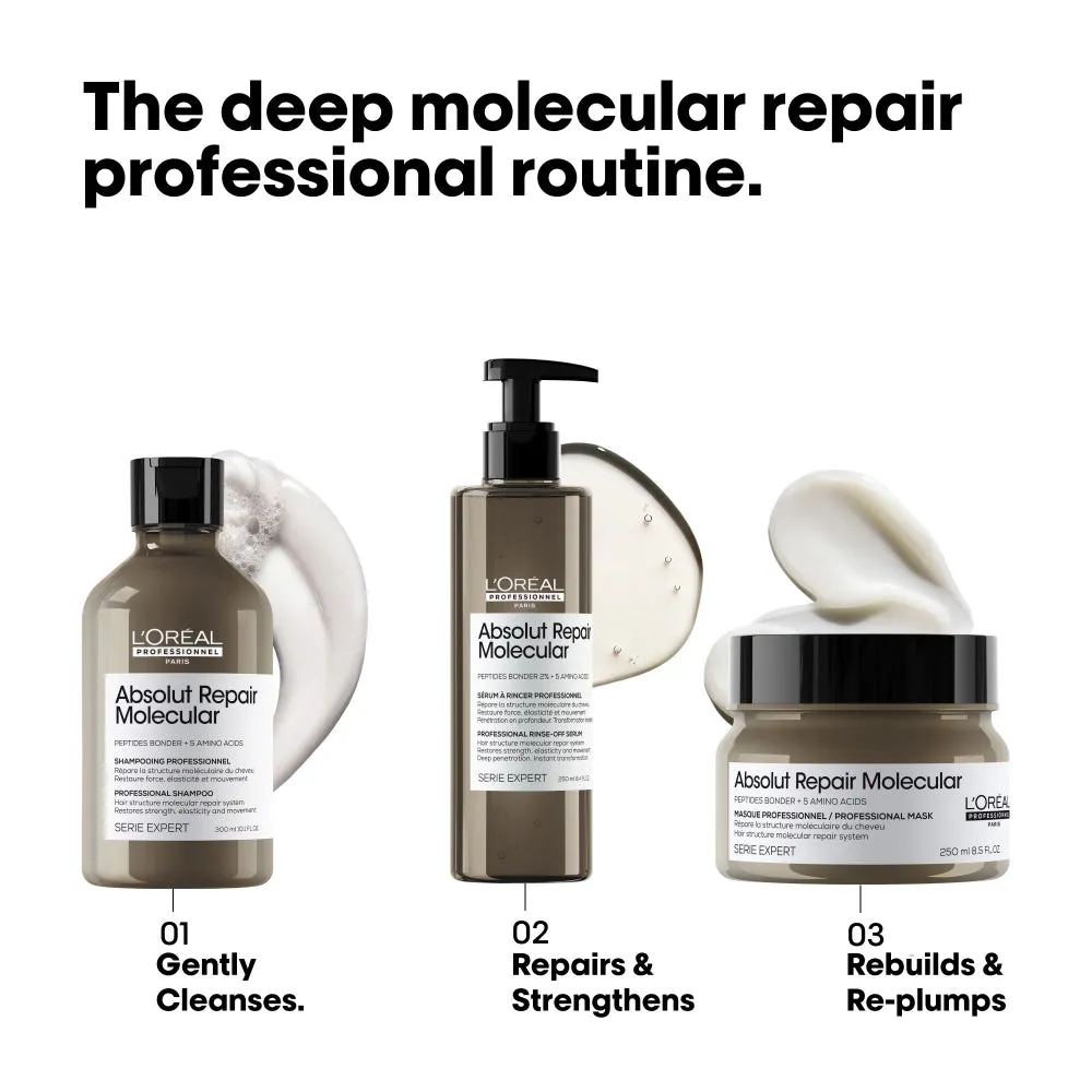 L'Oreal Professionnel Serie Expert Absolut Repair Molecular Rinse-Off Treatment Mask 250ml