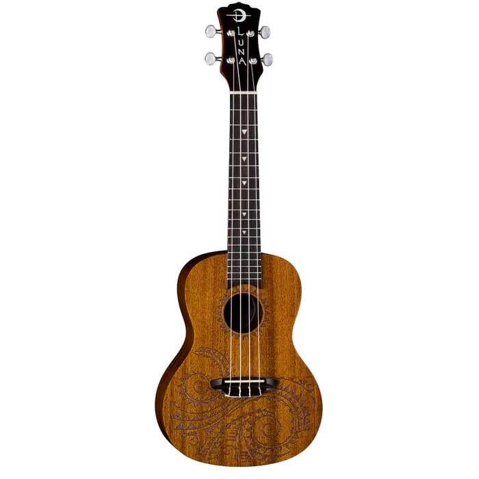 Luna TATTOO Mahogany Concert Ukulele