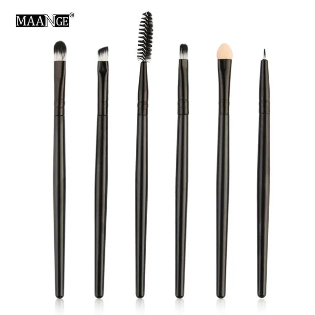 MAANGE 6/15/18/20Pcs Makeup Brushes Tool Set Cosmetic Powder Eye Shadow Foundation Blush Blending Beauty Make Up Brush Maquiagem