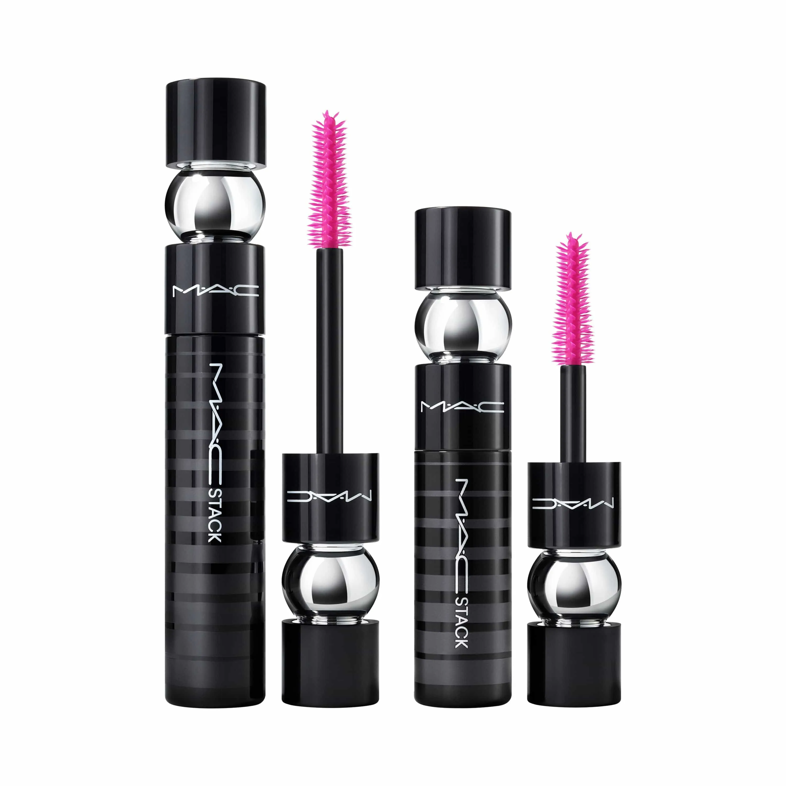 MAC Stacked Up Macstack Mascara Duo - Black Stack (Worth £42)