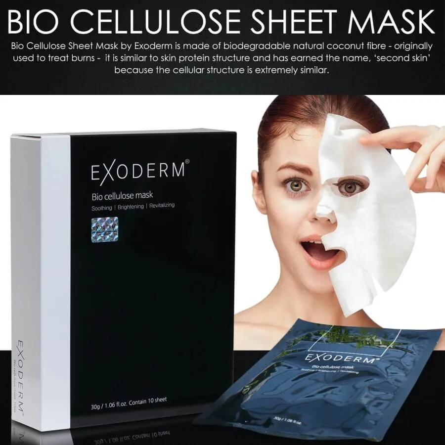 Madnice Exoderm Bio Cellulose Face Mask -20 Sheets
