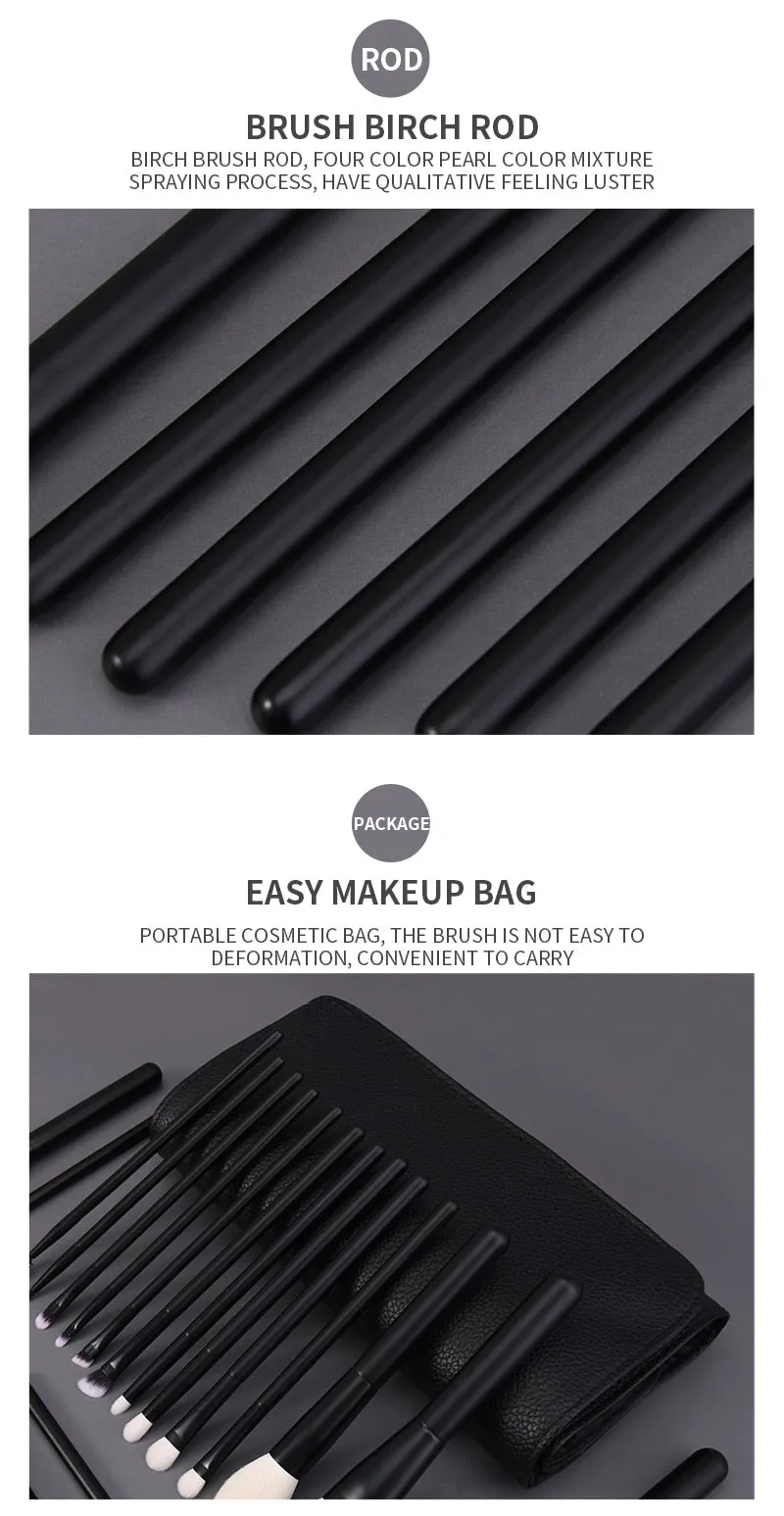 Makeup Brushes Set Kit Super Soft  Hair  Eyeshadow Make Up
