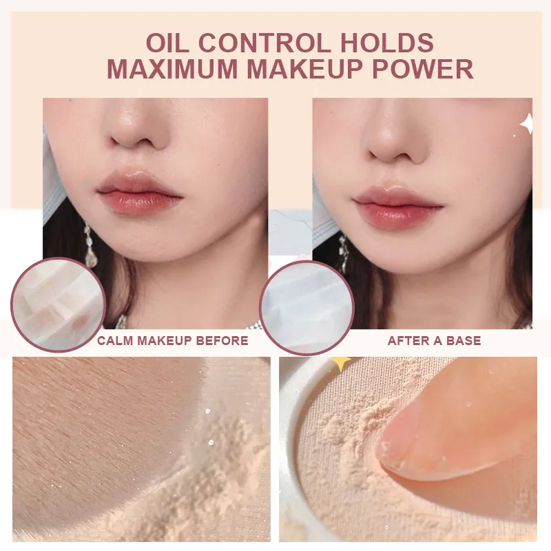 Makeup setting powder