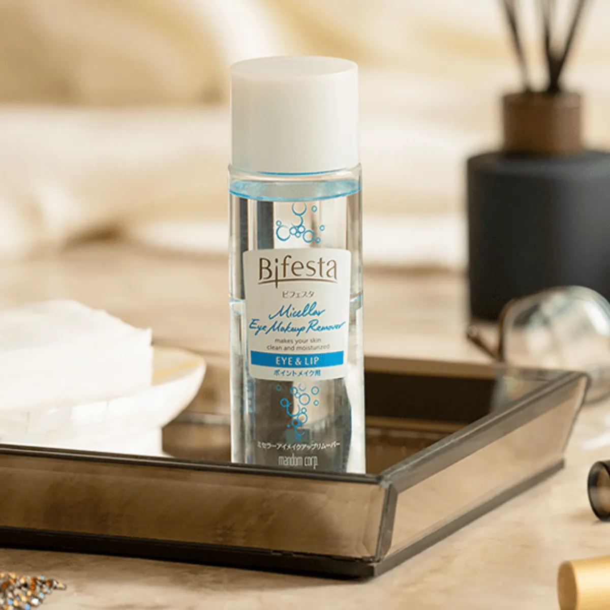 MANDOM BIFESTA Micellar Eye and Lip Makeup Remover (145ml)