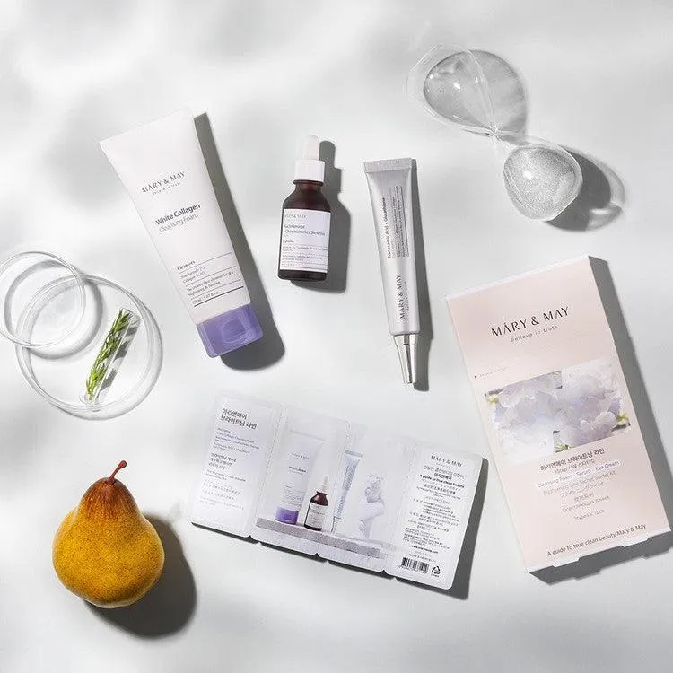 [Mary&May] Brightening Line 3 Step Sachet Starter Kit 7EA