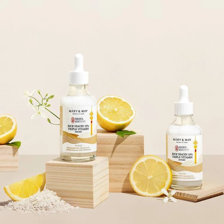[Mary&May] Rice Niacin 10% Triple Vitamin Serum 80ml