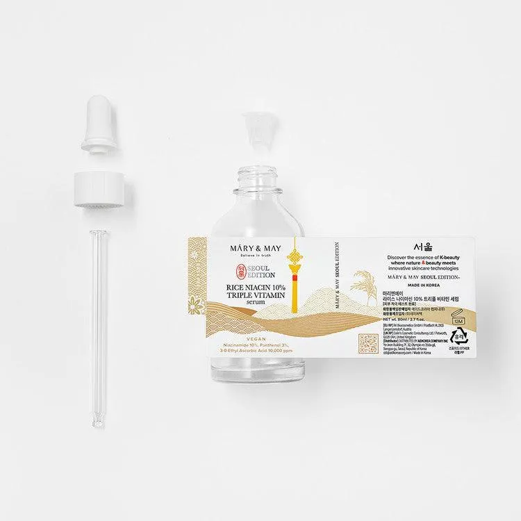 [Mary&May] Rice Niacin 10% Triple Vitamin Serum 80ml