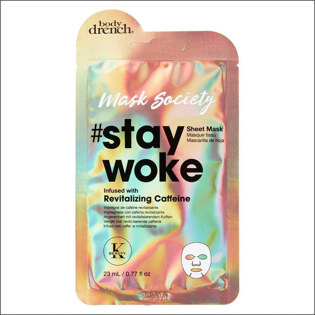 Mask Society #Stay Woke Sheet Mask