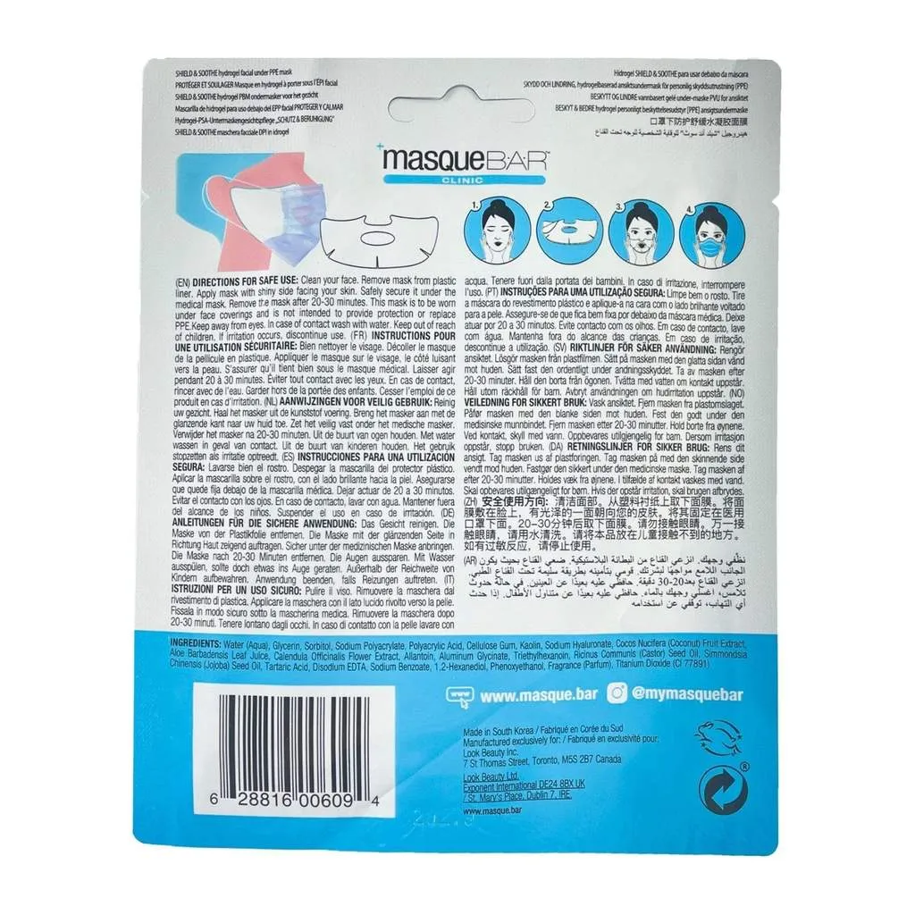 masqueBAR Shield & Soothe PPE Mask