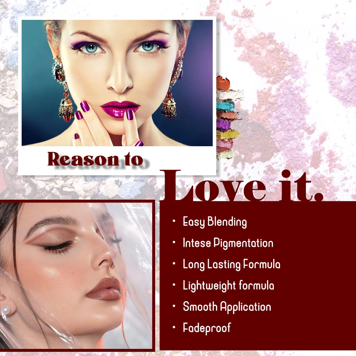 MATT LOOK Ultimate Reversal 45-Color Eyeshadow Palette