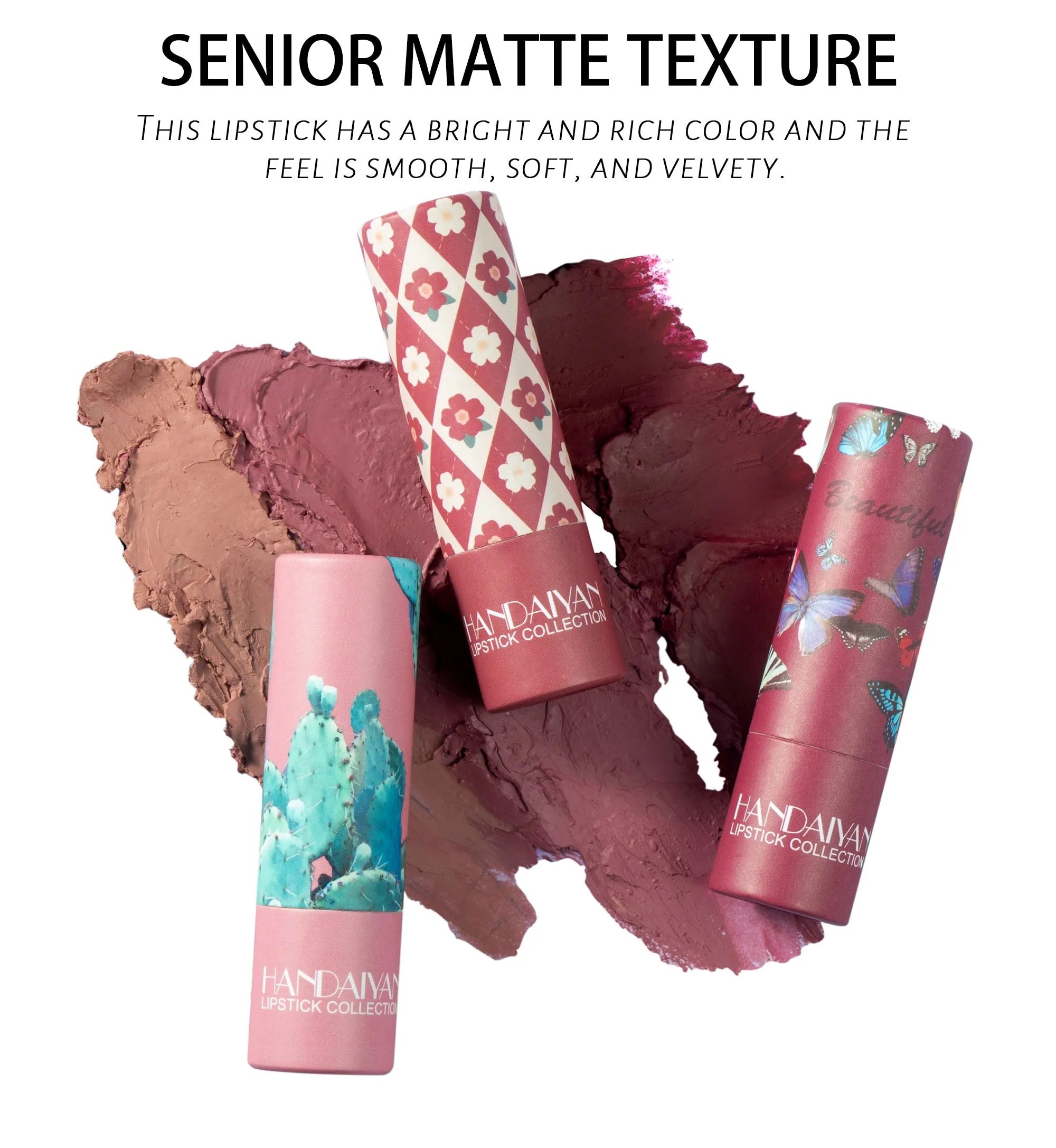 Matte Long Lasting Waterproof Lipstick