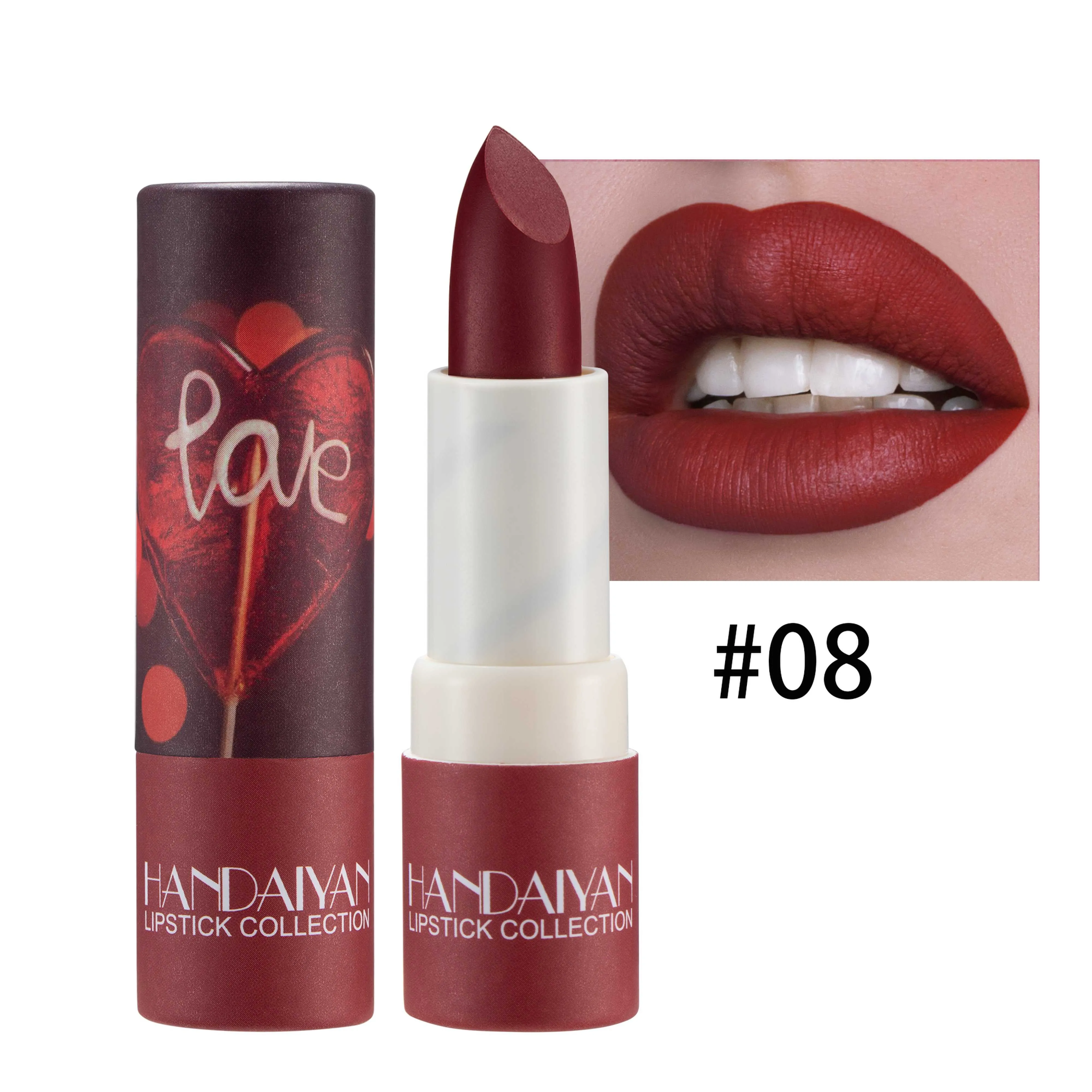 Matte Long Lasting Waterproof Lipstick