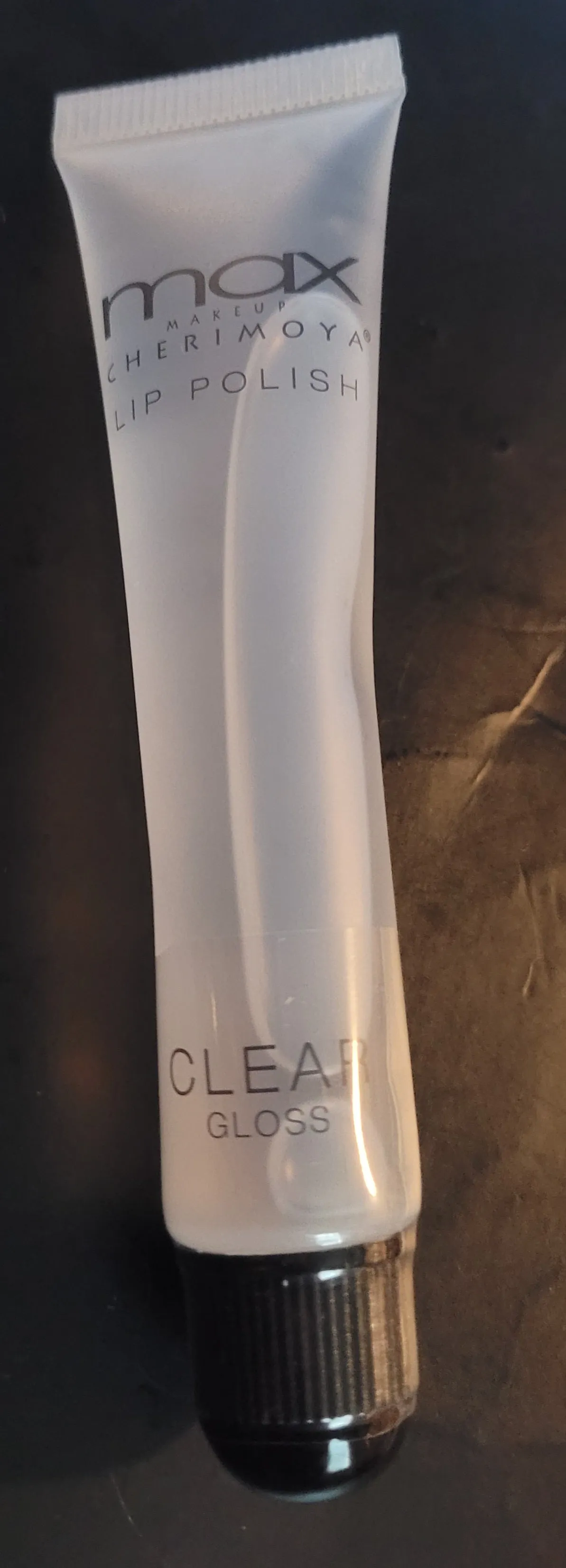 Max Cherimoya Lip Polish Clear Gloss