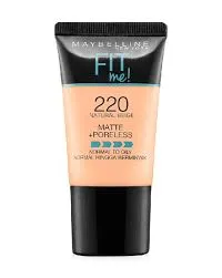 MAYBELLINE FIT ME FOUNDATION TUBE MATTE   PORELESS NORMAL TO OILY