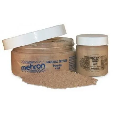 Mehron Specialty Powder Natural Bronze 1 oz - Natural Bronze