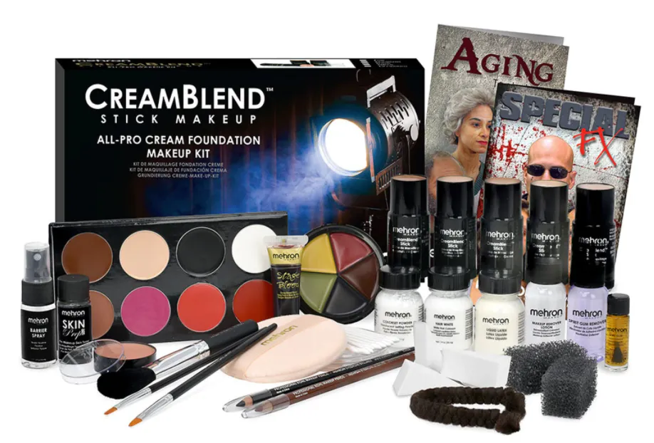 Mehron Starblend & Creamblend All-Pro Makeup Kits - K400