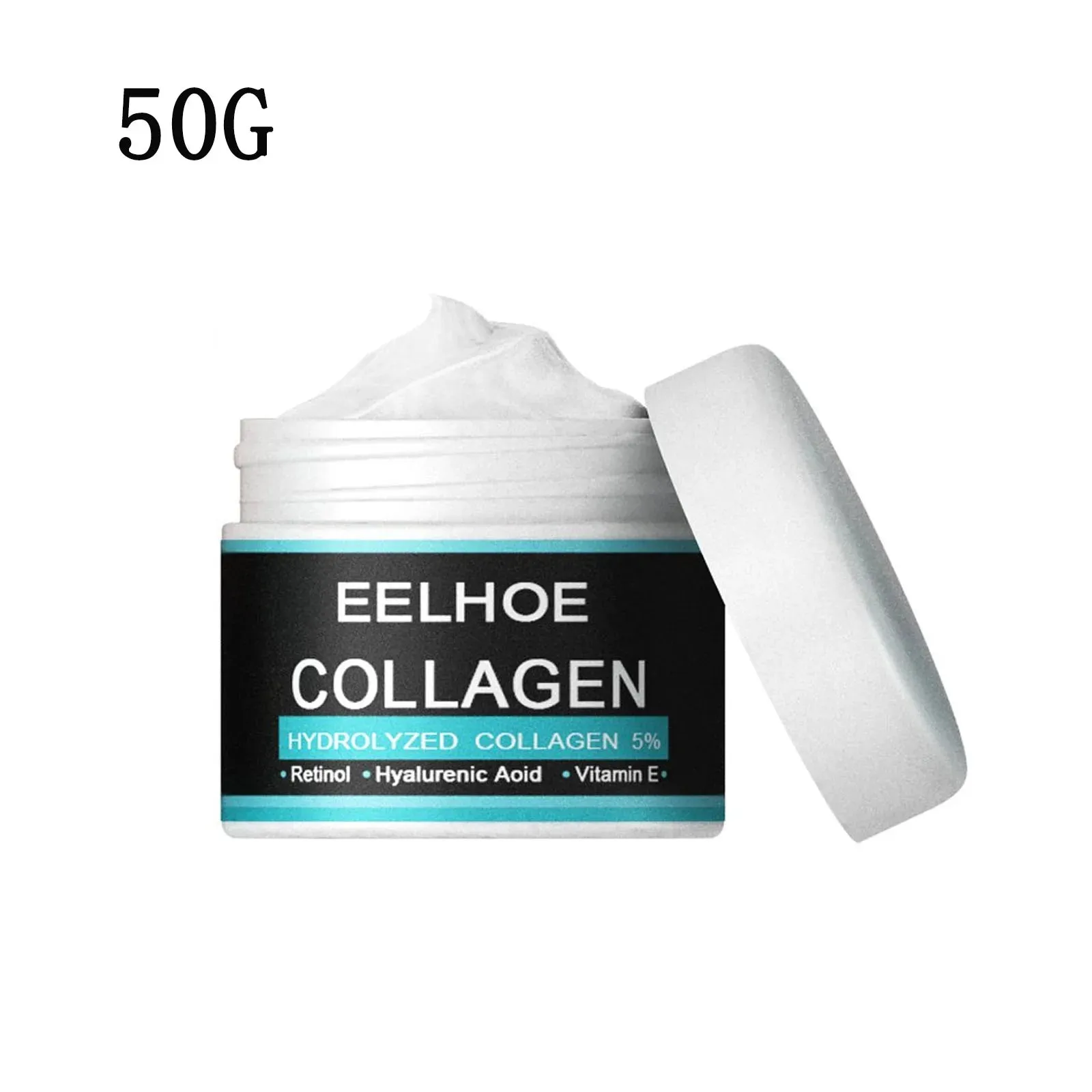 Men's Collagen Anti-Wrinkle Cream: Hyaluronic Formula to Remove Wrinkles, Firming, Lifting, Moisturizing, Anti-Aging, Whitening, Brightening Face Care.
