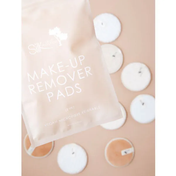Microfibre Re-useable Makeup Remover Pads (2PK White & Cream)