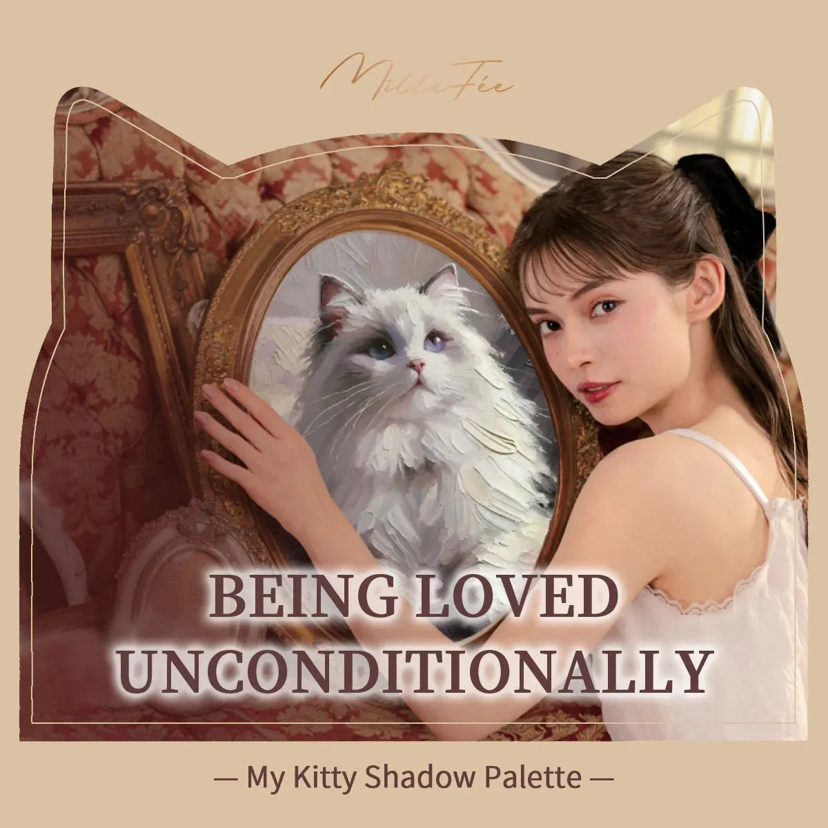MILLEFEE My Kitty Shadow Palette - 01 Exotic Shorthair