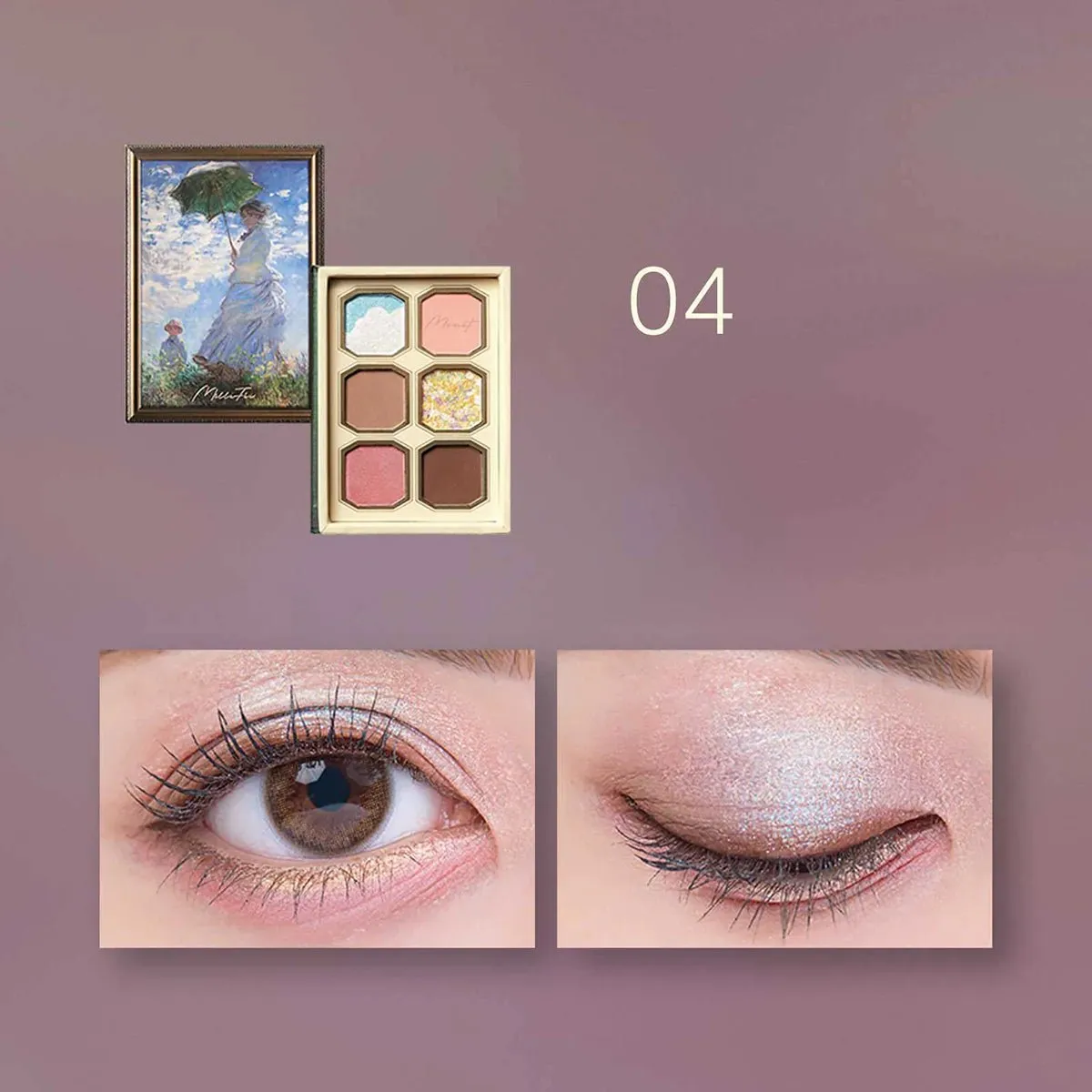 MILLEFEE Painting Shadow Palette - 04 Parasol Woman