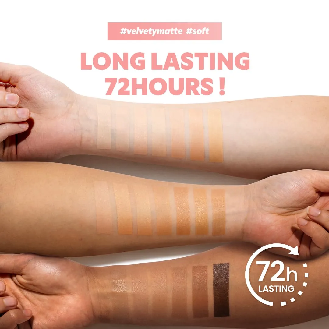 [*Mini Size*] TIRTIR All Cover Pink Cushion | Korean Cushion Foundation, (#23N Sand, 0.15 Fl Oz)