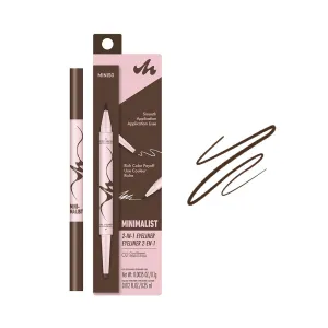 Minimalist 2-in-1 Eyeliner (02 Cool Brown)