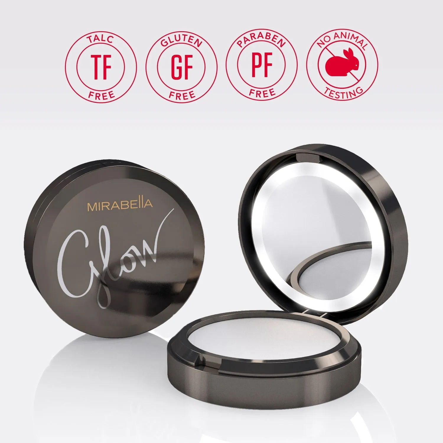 Mirabella GLOW Hyaluronic Universal Pressed Powder, 7 g