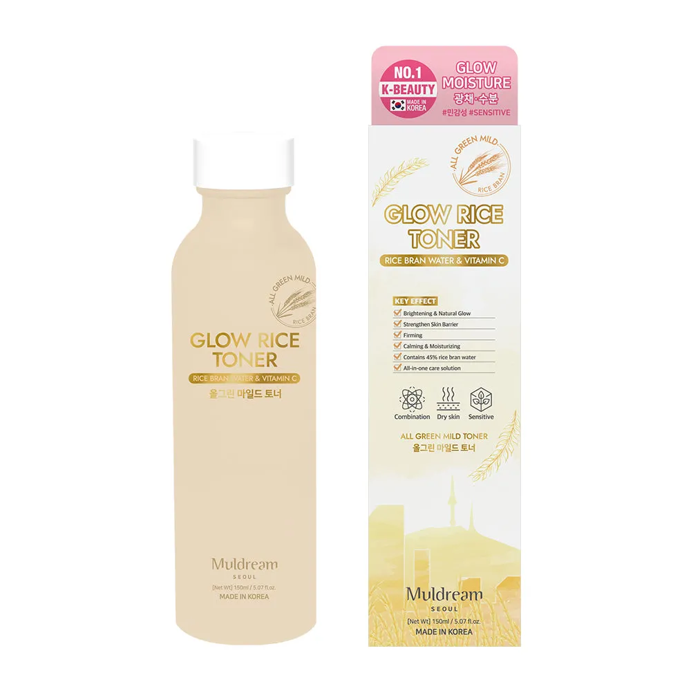 Muldream Glow Rice Toner 150ml