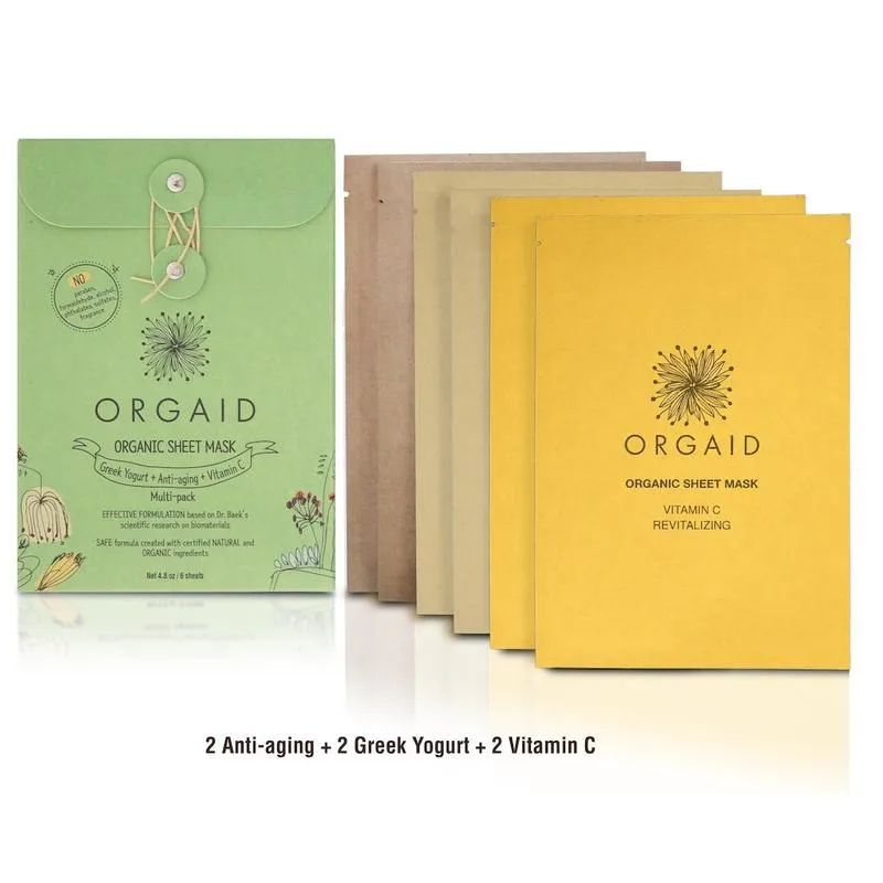 MULTI-PACK ORGANIC SHEET MASK