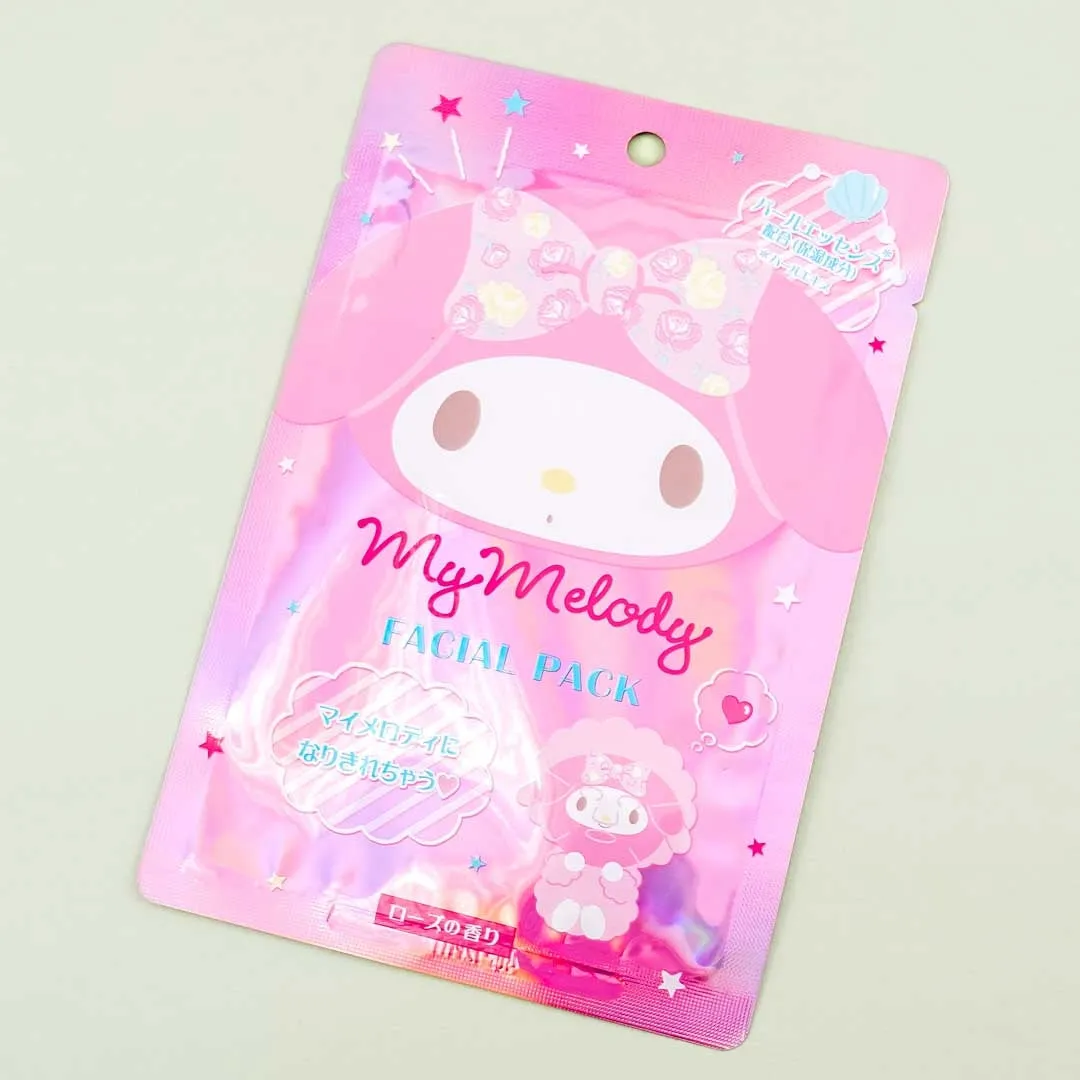 My Melody Facial Pack Sheet Mask - Rose