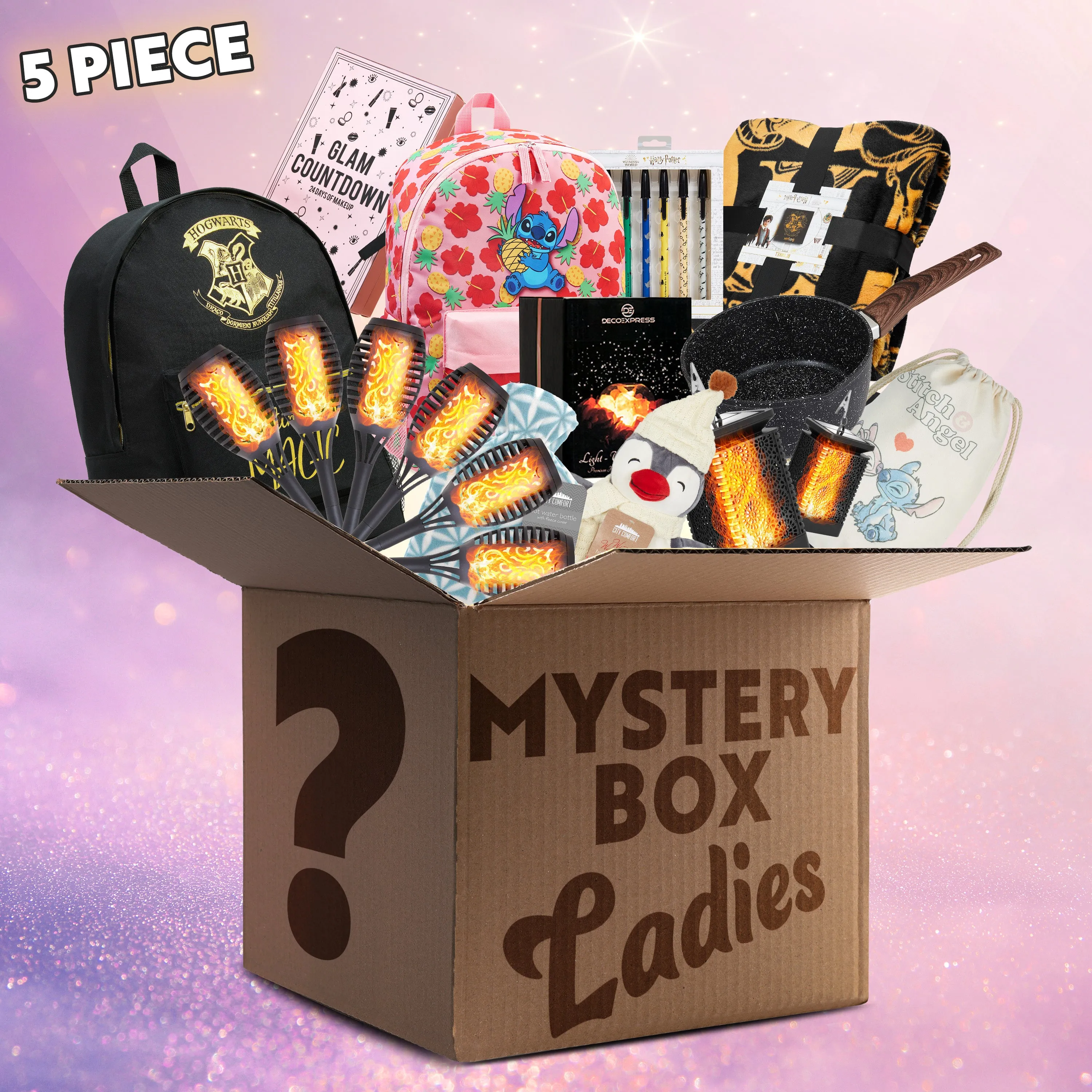 Mystery Box or Bag Sets for Women -  Assorted Branded Items Worth £40 