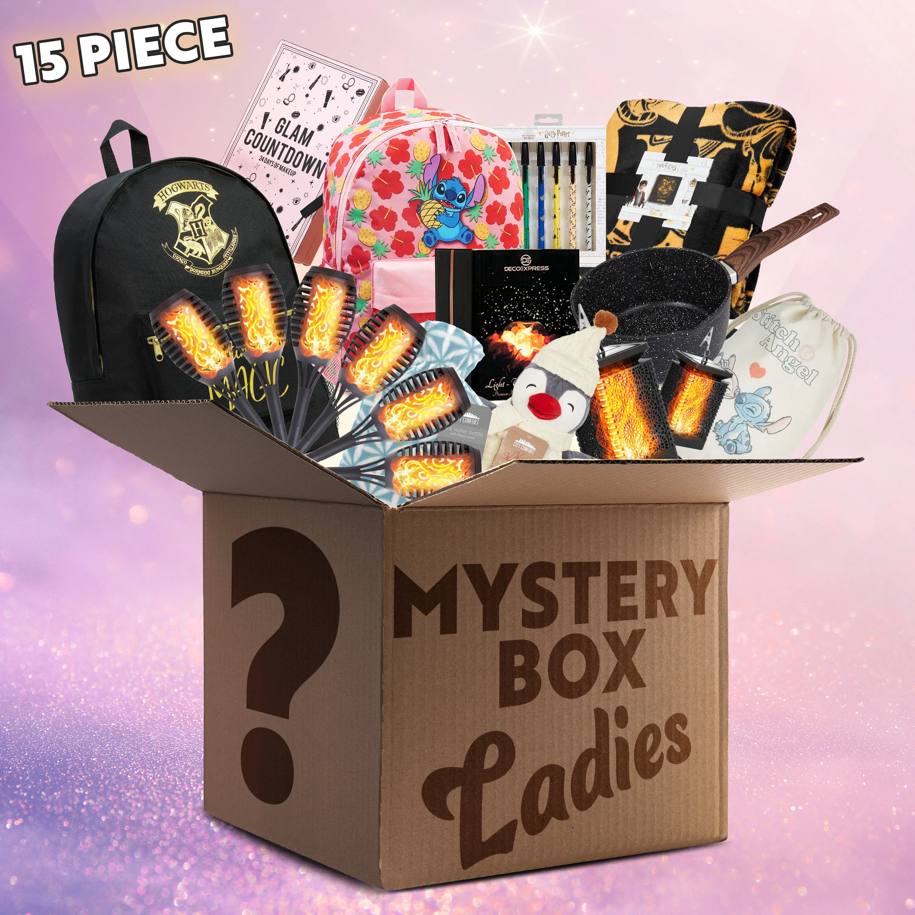 Mystery Box or Bag Sets for Women -  Assorted Branded Items Worth £40 
