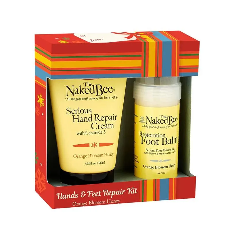 NAKED BEE HOLIDAY HAND & FEET KIT
