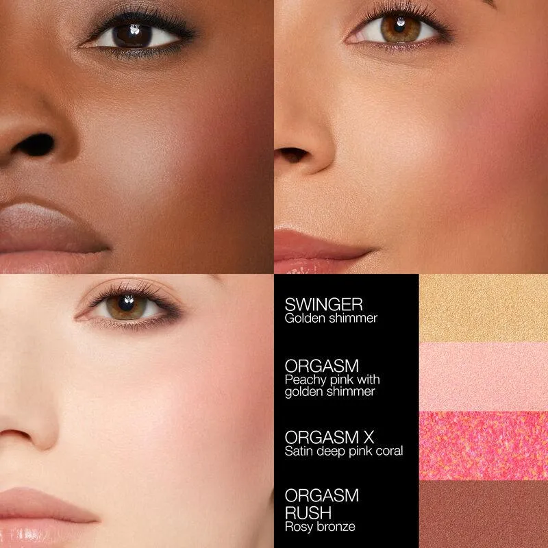 NARS - LIMITED EDITION ORGASM FOUR PLAY BLUSH QUAD