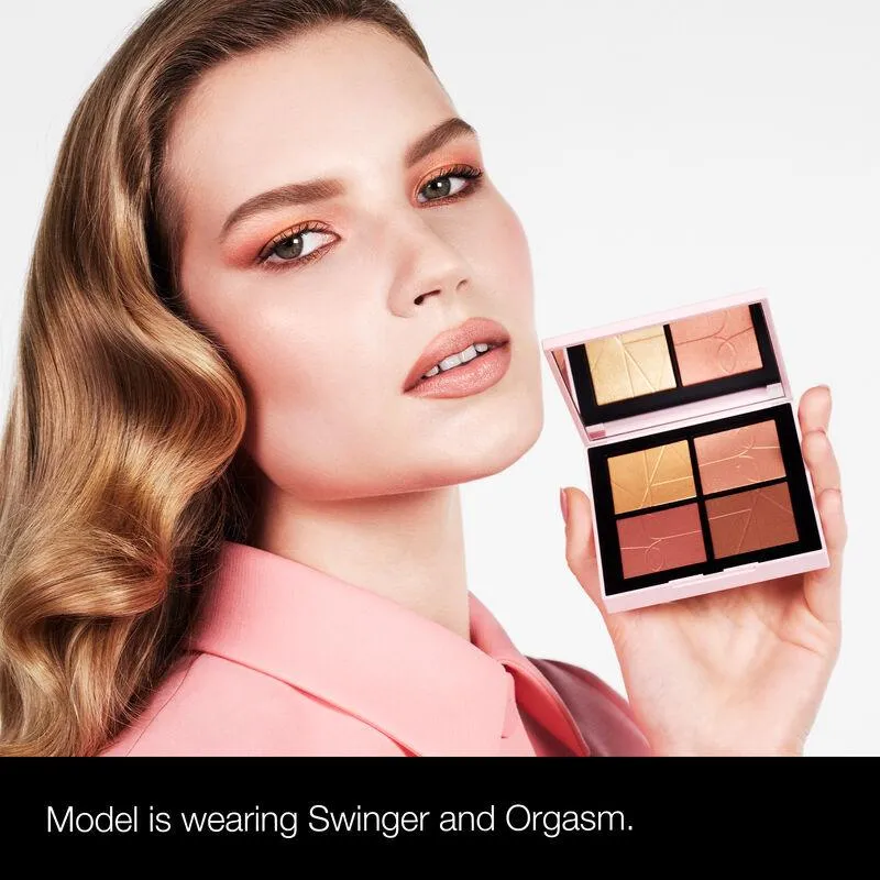 NARS - LIMITED EDITION ORGASM FOUR PLAY BLUSH QUAD