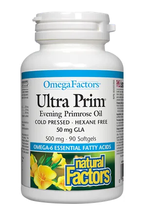 Natural Factors Ultra Prim Oil 500 mg 90s