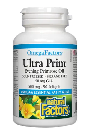 Natural Factors Ultra Prim Oil 500 mg 90s