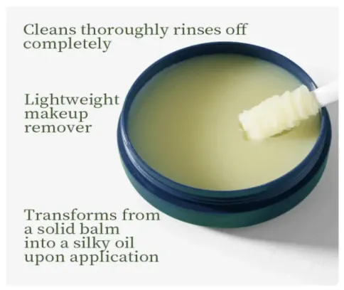 Natural Organic Eye Makeup Remover Cleansing Balm - MQO 12 pcs