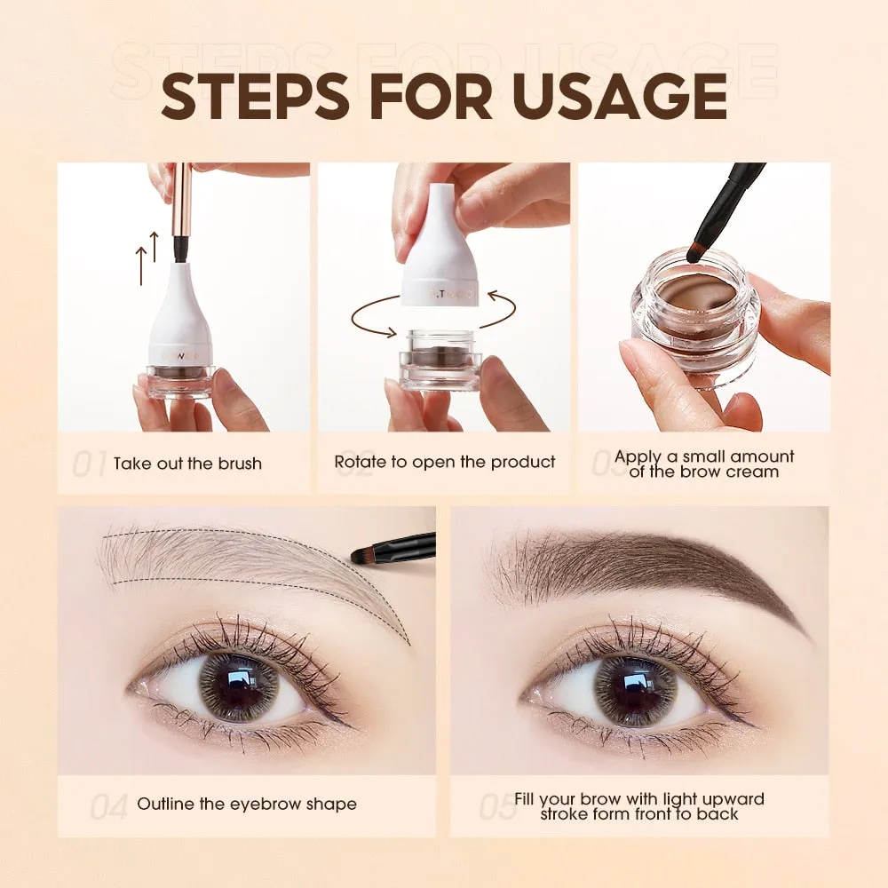 Natural, Waterproof, and Long Lasting Eyebrow