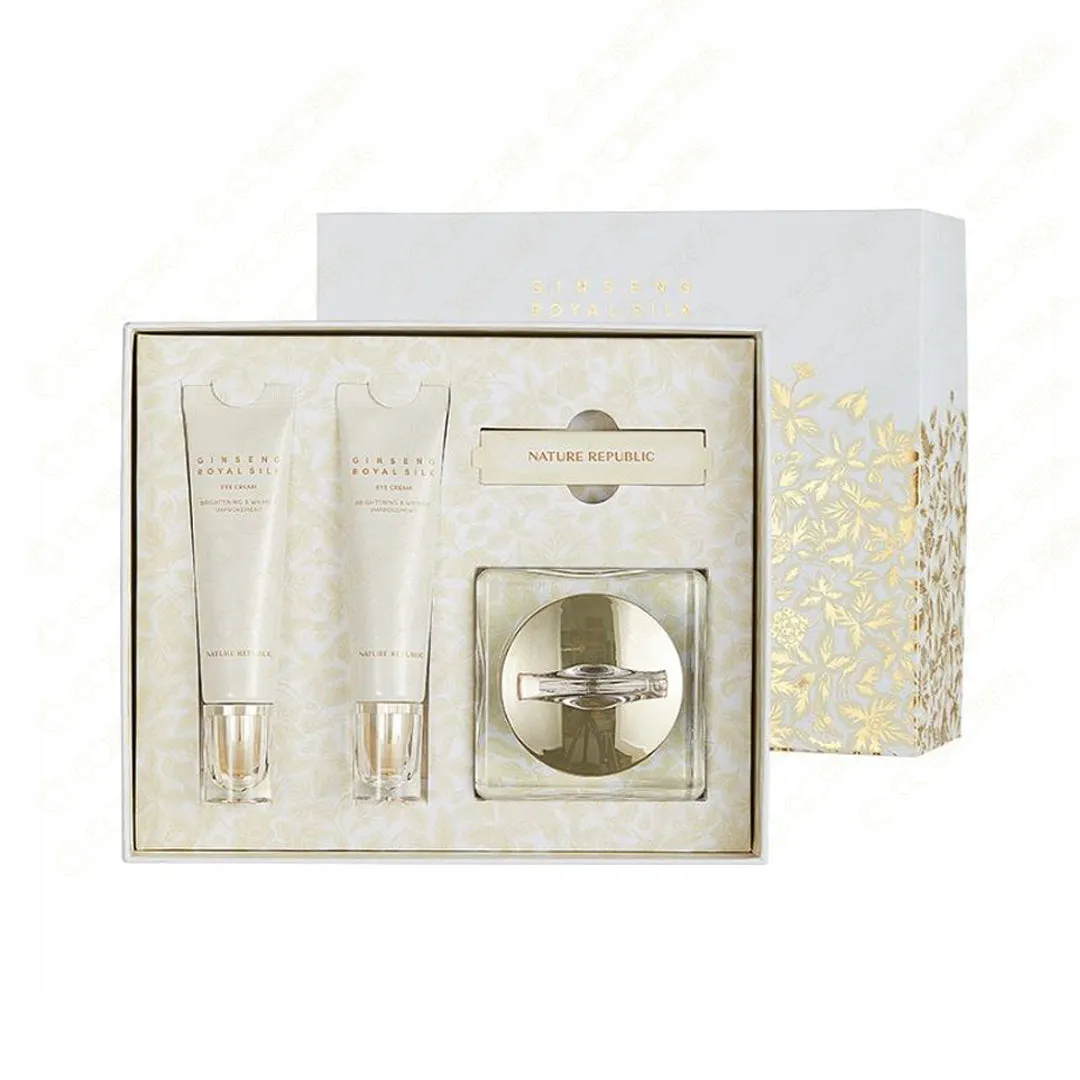 Nature Republic Ginseng Royal Silk Watery Cream With Eye Cream Set