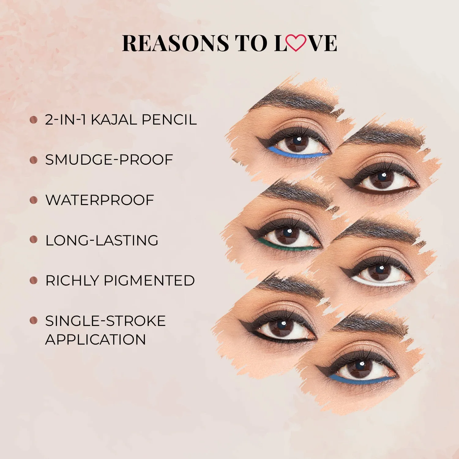 Naynam Day Long Sharpenable Kajal (Available in 6 Shades)